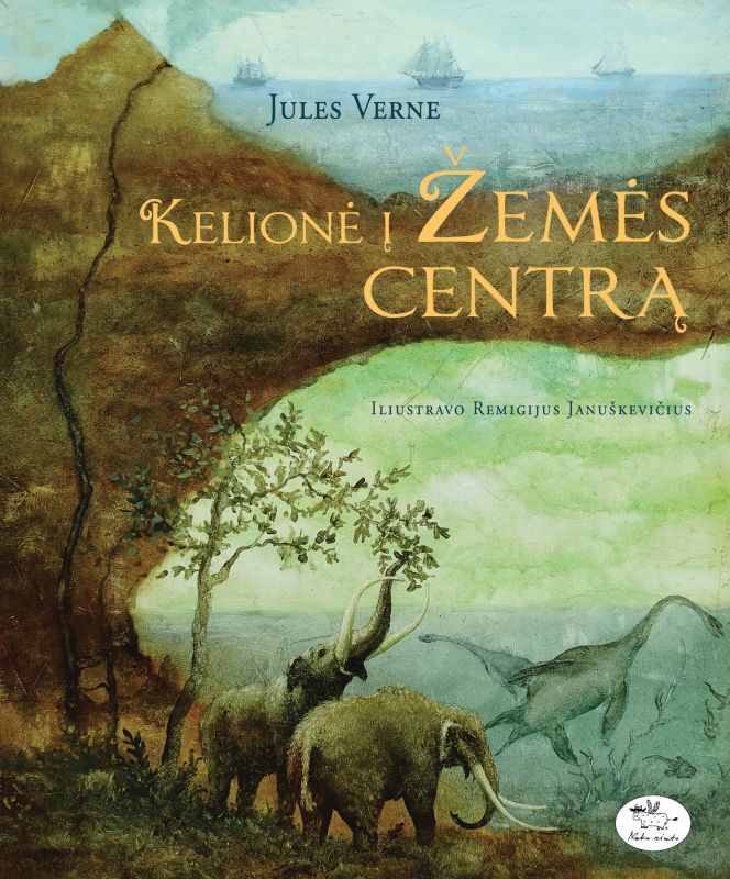 Kelionė į Žemės centrą: romanas / Jules Verne; iliustravo Remigijus Januškevičius; iš prancūzų kalbos vertė Laimonas Inis. – Vilnius: Nieko rimto, 2018. – 235 p.: iliustr. – ISBN 978-609-441-475-6