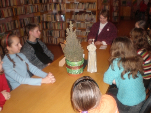 Miežiškių bibliotekoje