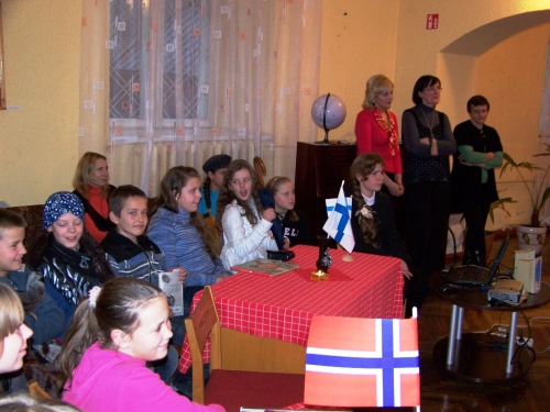 Alizaviečių komanda 'Literatūrinėje kelionėje po Šiaurės šalis'