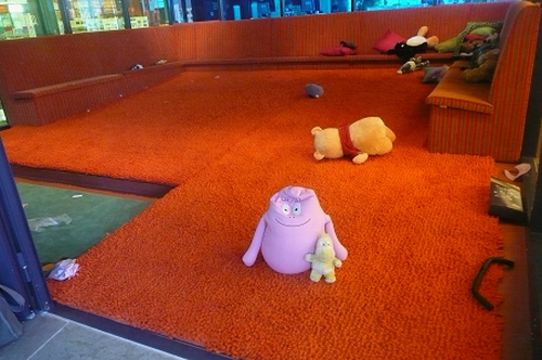 Kūdikių kambarys Entresse bibliotekoje. Nuotr. Aldonos Šiaulienės