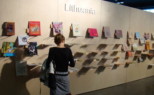 Lietuva Bolonijos knygų mugėje. Nuotr. Aldonos Augustaitienės