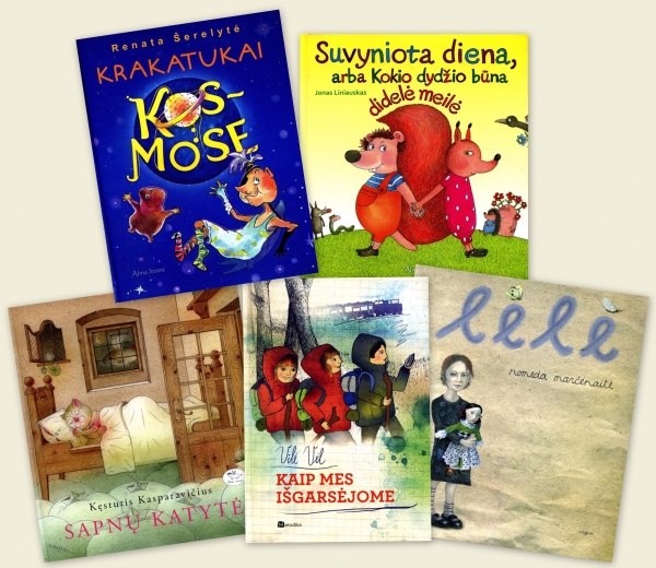 Vaikų knygų penketukas