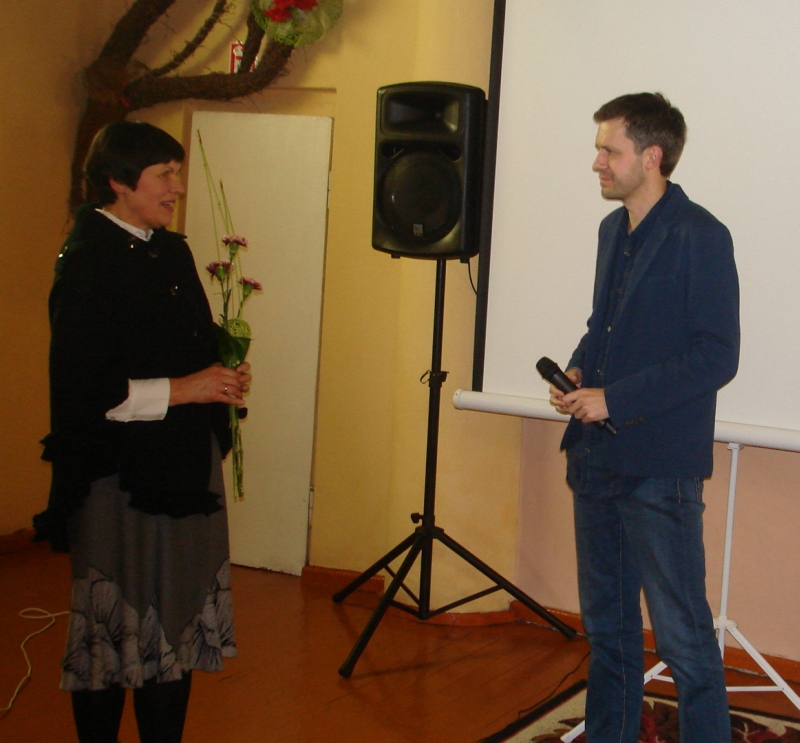 Susitikimas su žurnalistu ir rašytoju Andriumi Tapinu