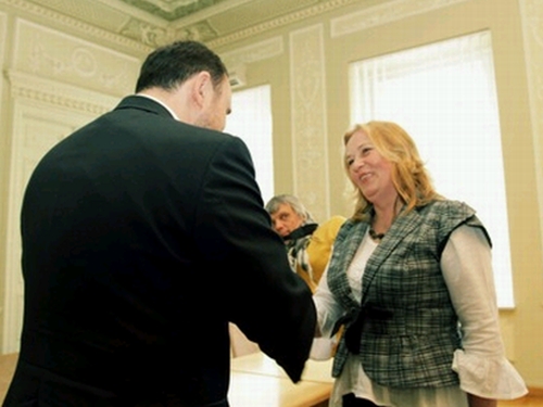 Geriausio metų bibliotekininko vardas suteiktas Kauno apskrities viešosios bibliotekos Kultūros renginių ir leidybos grupės vedėjai Rimantei Tamoliūnienei