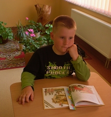 Kurmaičių pradinės mokyklos pirmokas