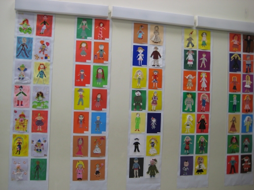 Parodos ''Mano kūrybos lėlė'' fragmentas