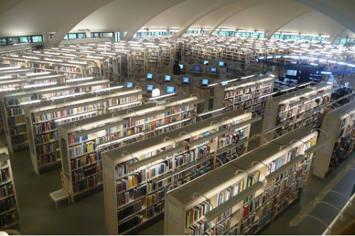 Tamperės miesto ir regiono biblioteka Metso. Nuotr. Aldonos Šiaulienės