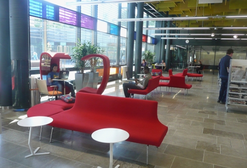 Naujoje Espoo miesto Entresse bibliotekoje. Nuotr. Aldonos Šiaulienės