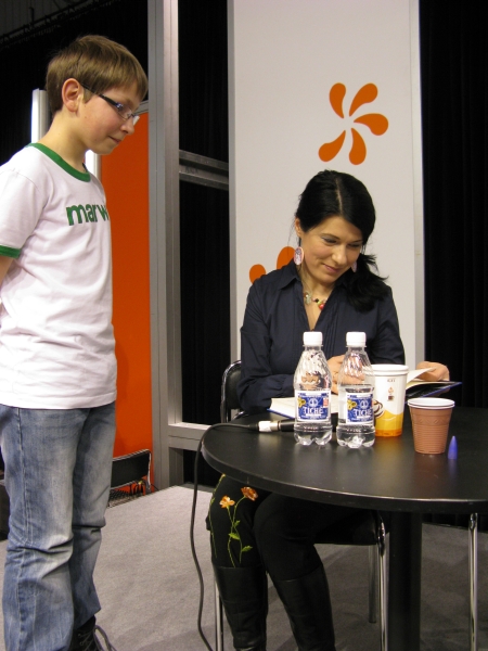 Bendravom su rašytoja Renata Šerelyte