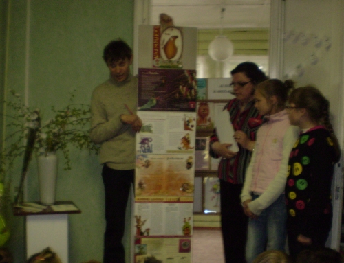 Saulius Valužis linksmai kalbino vaikučius