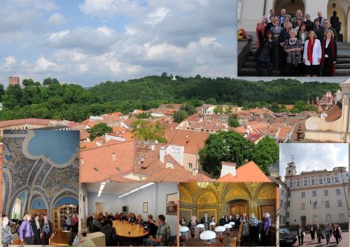 Štai kolektyvinis portretas. Leonardo Skirpsto sukurtas  koliažas.