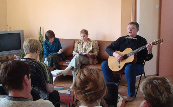 Susitikimas Žagarės miesto bibliotekoje