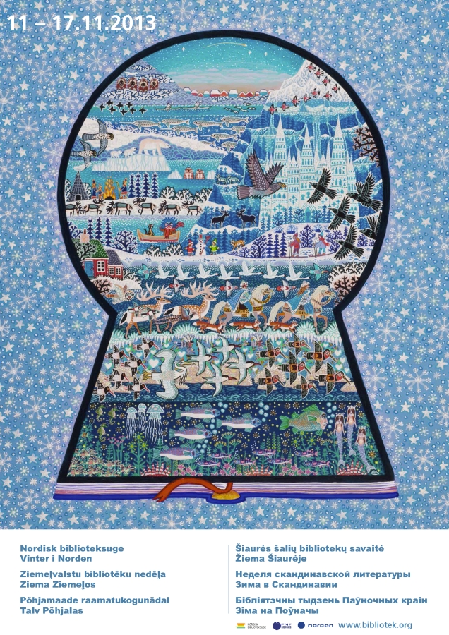 2013 m. Šiaurės šalių bibliotekų savaitės plakatas