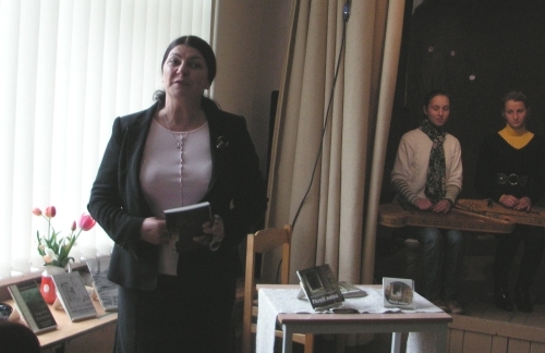 Užpalių gimnazijoje surengta tarmių pamoka