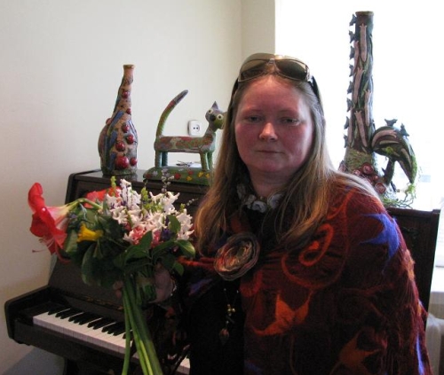 Keramikos parodos autorė Dangira Pyragaitė